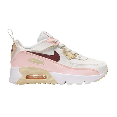 Pre-owned Nike Air Max 90 Easyon Ps 'phantom Echo Pink Red' | Cream | Kid's Size 1 In White