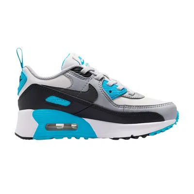 Pre-owned Nike Air Max 90 Easyon Ps 'platinum Tint Blue Lightning' | Black | Kid's Size 13