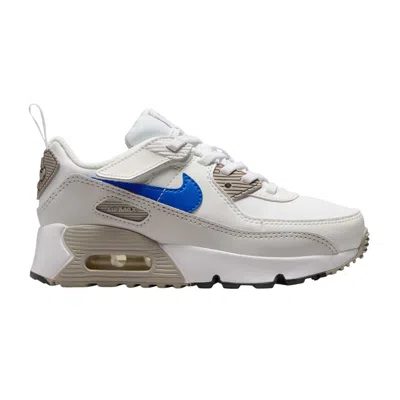 Pre-owned Nike Air Max 90 Easyon Ps 'summit White Racer Blue' | Cream | Kid's Size 9