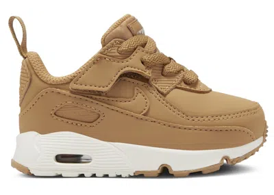 Pre-owned Nike Air Max 90 Easyon Sneakers In Flax/sail In Brown