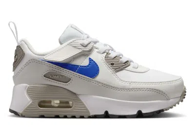Pre-owned Nike Air Max 90 Easyon Summit Racer Blue Sneakers In Summit In White/college Grey/summit White