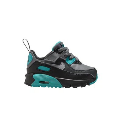 Pre-owned Nike Air Max 90 Easyon Td 'cool Grey Dusty Cactus' | Black | Infant Size 5