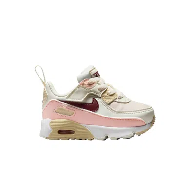 Pre-owned Nike Air Max 90 Easyon Td 'phantom Echo Pink Red' | Cream | Infant Size 4