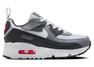 Pre-owned Nike Air Max 90 Easyon White Sneakers In Wolf Grey/cool Grey/anthracite In Gray