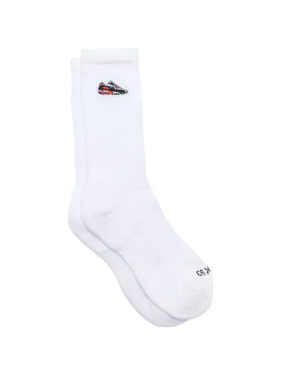 Nike Air Max 90 Everyday Plus Socks In White