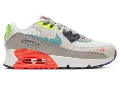Pre-owned Nike Air Max 90 Evolution Of Icons Sneakers In Pearl Grey/summit White/black In Multi
