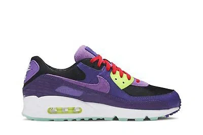 Pre-owned Nike Air Max 90 'exotic Animal Pack - Violet Blend' Cz5588-001 In Purple