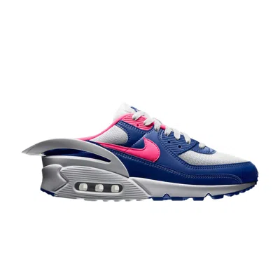 Pre-owned Nike Air Max 90 Flyease Gs 'pink Blue' | Kid's Size 7