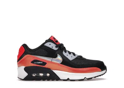 Pre-owned Nike Air Max 90 Fp Sneakers In Off Noir/laser Crimson/hydrogen Blue