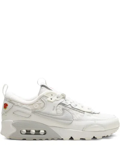 Nike Air Max 90 Futura "give Her Flowers" Sneakers In White