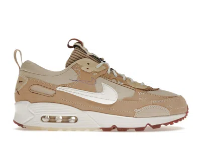 Pre-owned Nike Air Max 90 Futura Serena Williams Design Crew (women's) Sneakers In Hemp/sanddrift/summit White