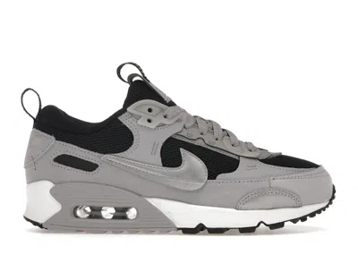 Pre-owned Nike Air Max 90 Futura (women's) Sneakers In Pewter/black/white