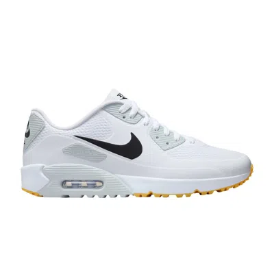 Pre-owned Nike Air Max 90 Golf 'white Black Gum' | Men's Size 9