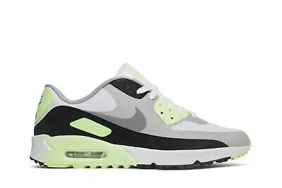 Pre-owned Nike Air Max 90 Golf 'white Particle Grey' Cu9978-104 Men's Shoes In White/black/light Smoke Grey/particle Grey