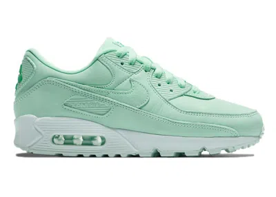 Pre-owned Nike Air Max 90 Green (women's) Sneakers In Mint/white