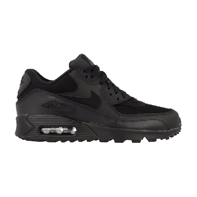 Pre-owned Nike Air Max 90 Gs 'black Grey'