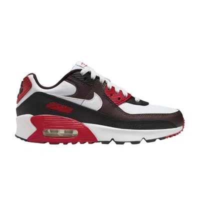 Pre-owned Nike Air Max 90 Gs 'burgundy Crush University Red' | Kid's Size 2