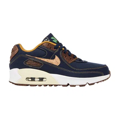 Pre-owned Nike Air Max 90 Gs 'cork - Obsidian' | Blue | Kid's Size 7