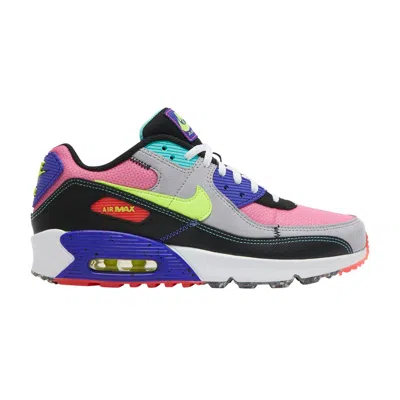 Pre-owned Nike Air Max 90 Gs 'exeter Edition - Neon' | Multi-color | Kid's Size 6.5