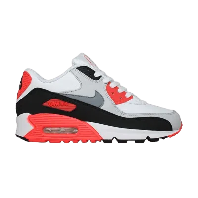 Pre-owned Nike Air Max 90 Gs 'infrared' In White
