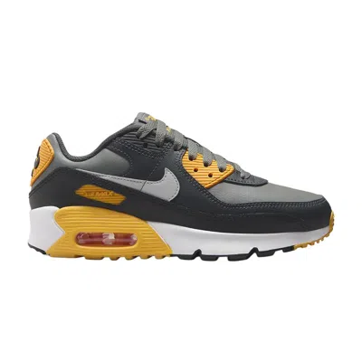 Pre-owned Nike Air Max 90 Gs 'smoke Grey/anthracite/white/light Smoke Grey' | Black | Kid's Size 5.5