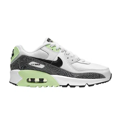 Pre-owned Nike Air Max 90 Gs 'white Vapor Green' | Kid's Size 5