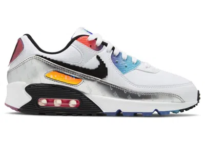 Pre-owned Nike Air Max 90 Have A Good Game (women's) Sneakers In White/black In Multi