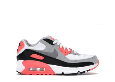 Pre-owned Nike Air Max 90 Infrared (2020) Sneakers In White/black/cool Grey In Multi