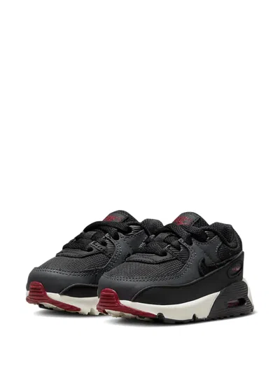 Nike Babies' Air Max 90 Lace-up Sneakers In Black