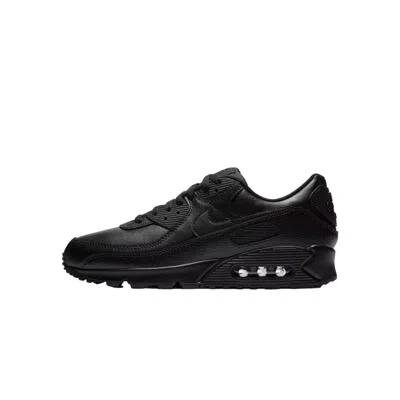 Nike Air Max 90 Leather Black / Black - Black Cz5594-001 Men's