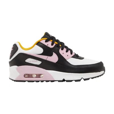 Pre-owned Nike Air Max 90 Leather Gs 'black Light Arctic Pink' | Kid's Size 5.5