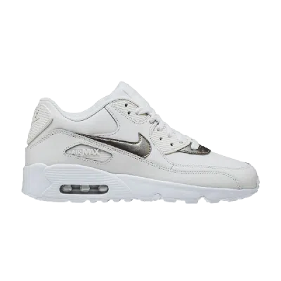 Pre-owned Nike Air Max 90 Leather Gs 'phantom' In Cream