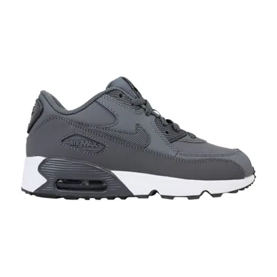 Pre-owned Nike Air Max 90 Leather Ps 'dark Grey' | Kid's Size 11.5 In Gray