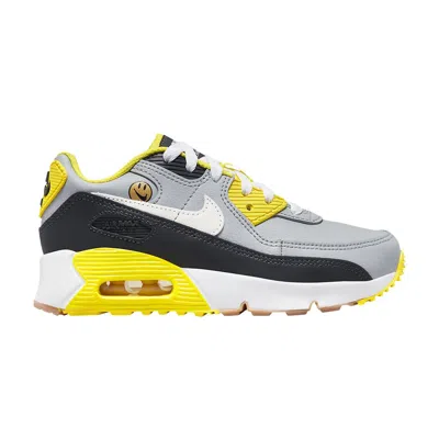 Pre-owned Nike Air Max 90 Leather Ps 'go The Extra Smile' | Grey | Kid's Size 5.5