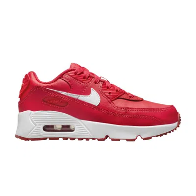 Pre-owned Nike Air Max 90 Leather Ps 'track Red' | Kid's Size 13