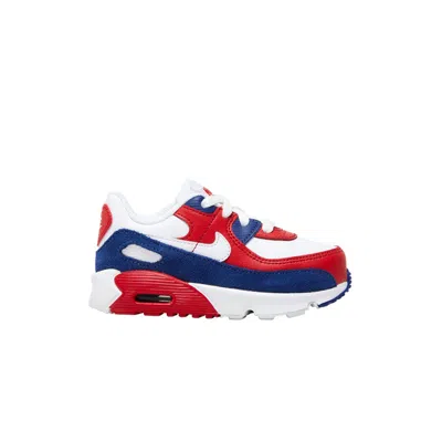 Pre-owned Nike Air Max 90 Leather Td 'usa 2020' | White | Infant Size 13.5