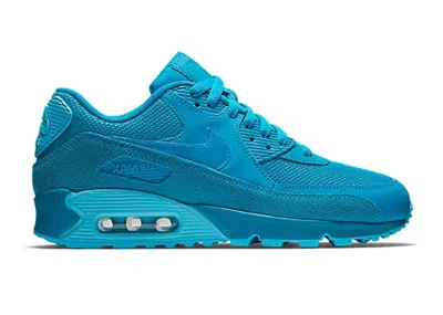 Pre-owned Nike Air Max 90 Light Blue Lacquer (women's) (2014) Sneakers In Lt Blue Lacquer/clearwater