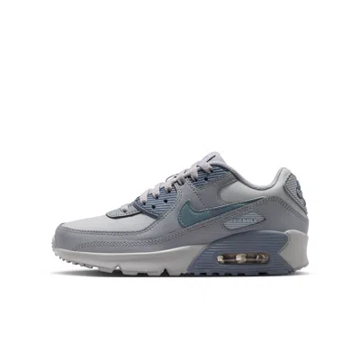 Nike Babies' Air Max 90 Ltr Big Kidsâ Shoes In Gray