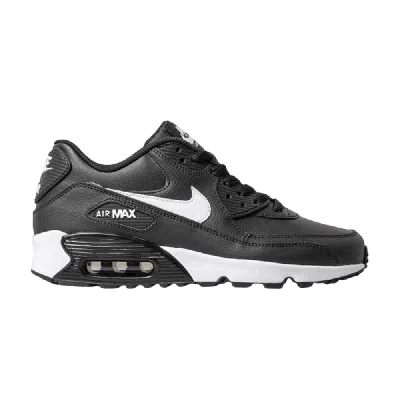 Pre-owned Nike Air Max 90 Ltr Gs 'black White'