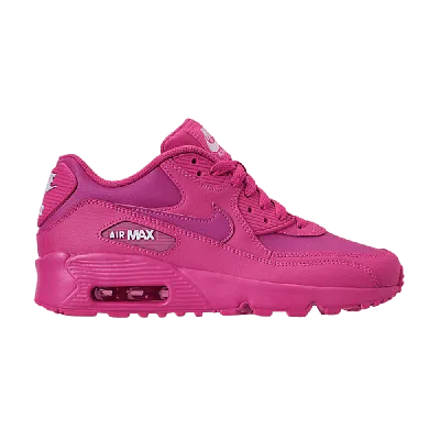 Pre-owned Nike Air Max 90 Ltr Gs 'laser Fuchsia' In Pink