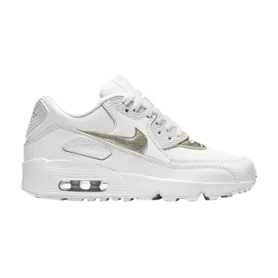 Pre-owned Nike Air Max 90 Ltr Gs 'summit White' | Kid's Size 3.5