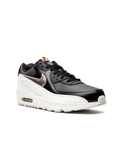 Nike Kids' Air Max 90 Ltr Low-top Sneakers In Black
