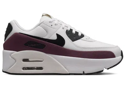 Pre-owned Nike Air Max 90 Lv8 Black (women's) Sneakers In Sail/night Maroon/phantom In Multi