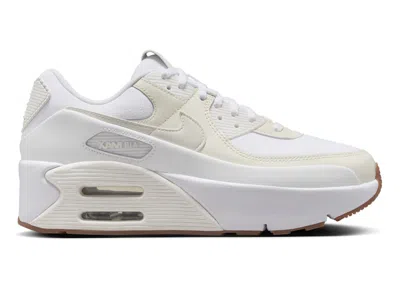 Pre-owned Nike Air Max 90 Lv8 Sail (women's) Sneakers In White/soft Pearl/platinum Tint
