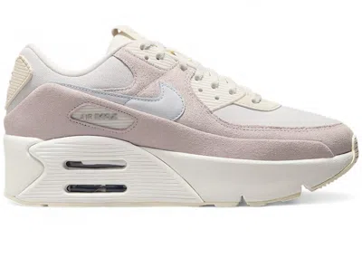 Pre-owned Nike Air Max 90 Lv8 Se (women's) Sneakers In Photon Dust/sail/light Soft Pink In Multi