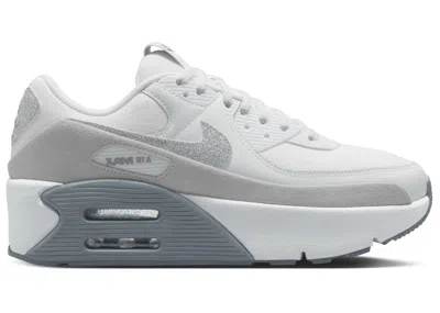 Pre-owned Nike Air Max 90 Lv8 (women's) Sneakers In White/photon Dust