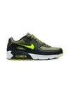 Nike Air Max 90 "medium Olive/volt" Sneakers In Multi