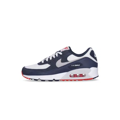 NIKE AIR MAX 90 MEN'S LOW SHOE OBSIDIAN/PURE PLATINUM/WHITE/TRACK RED