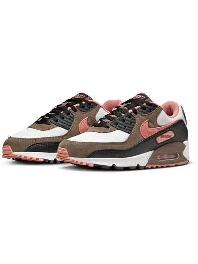 Nike Air Max 90 Mens Mesh Fashion Casual And Fashion Sneakers In Multi