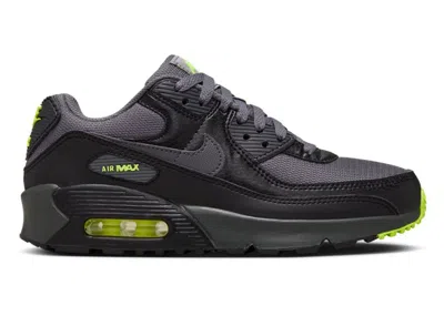 Pre-owned Nike Air Max 90 Next Nature Sneakers In Black/volt In Multi